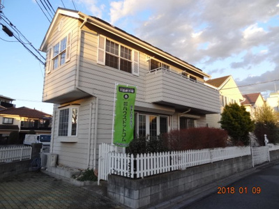 【外観】 | さいたま市南区太田窪　太陽光発電付中古輸入住宅