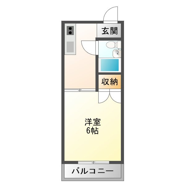 十三セブンハイツの間取り
