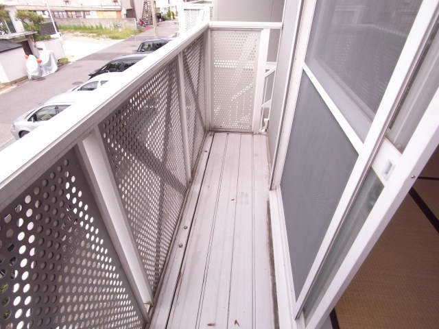 ラピート６Xのバルコニー