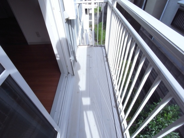 ラピート６Xのバルコニー
