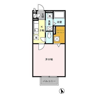 【間取り】 | ドルフ・花みずきＫ