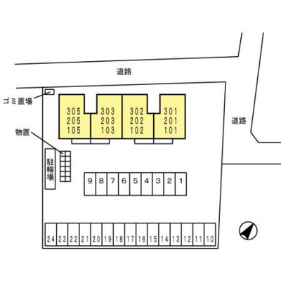 【区画図】 | ミリールＧｏｔｏ | 『ミリールＧｏｔｏ 』