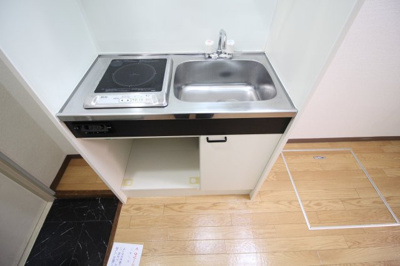 【キッチン】 | プレアール小阪Ⅱ | 一口IHコンロ