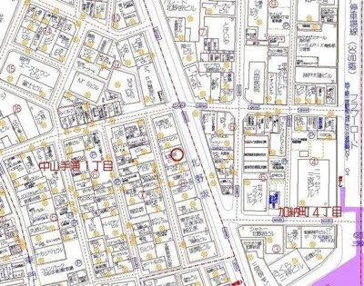 【地図】 | 北野坂のスナック居抜物件