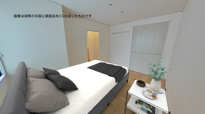 【洋室】 | カサグランデMOTOKI | 洋室5.5帖☆玄関側にあるお部屋です！子供部屋や書斎・寝室など多用途に使えそう♪