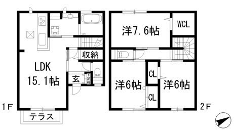 【間取り】