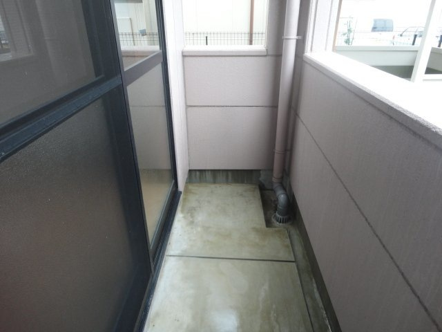エクセレンス白山のバルコニー