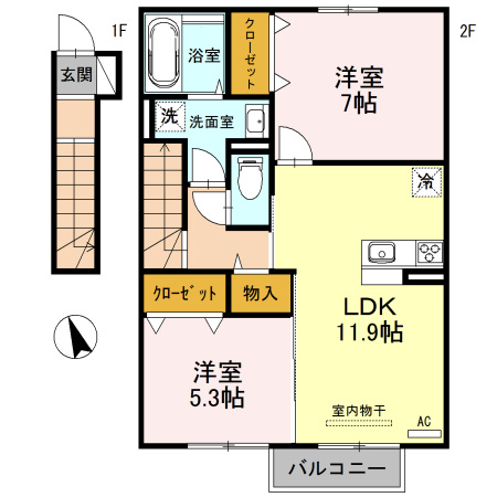 estasiaの間取り