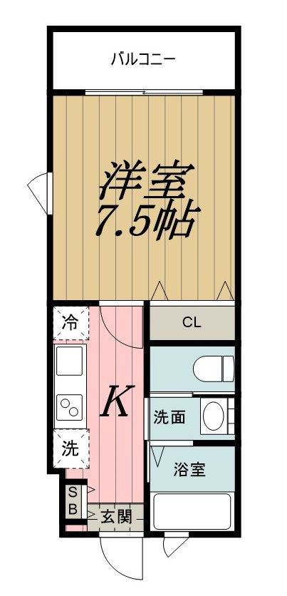 AQUE(アクエ)16の間取り