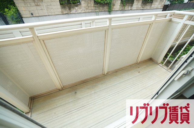 ハイムツインズＡのバルコニー