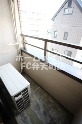 【バルコニー】 | 小松ビル | バルコニー付きです