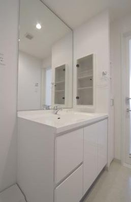 パークキューブ市ヶ谷の独立洗面台|洗面所独立