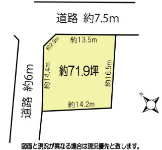 鴻巣市箕田の売地
