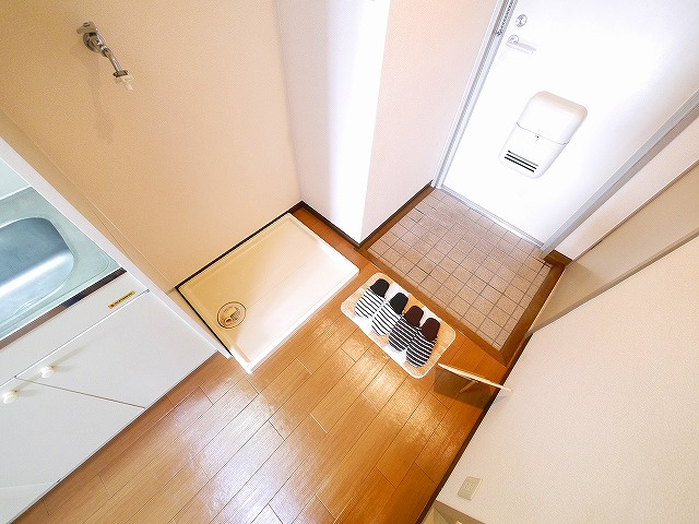 サンガーデン（田井庄町）の設備|室内洗濯置場が設置しているお部屋