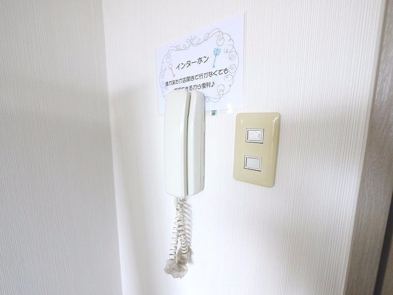 サンガーデン（田井庄町）のセキュリティ|インターホンが付いてます。
