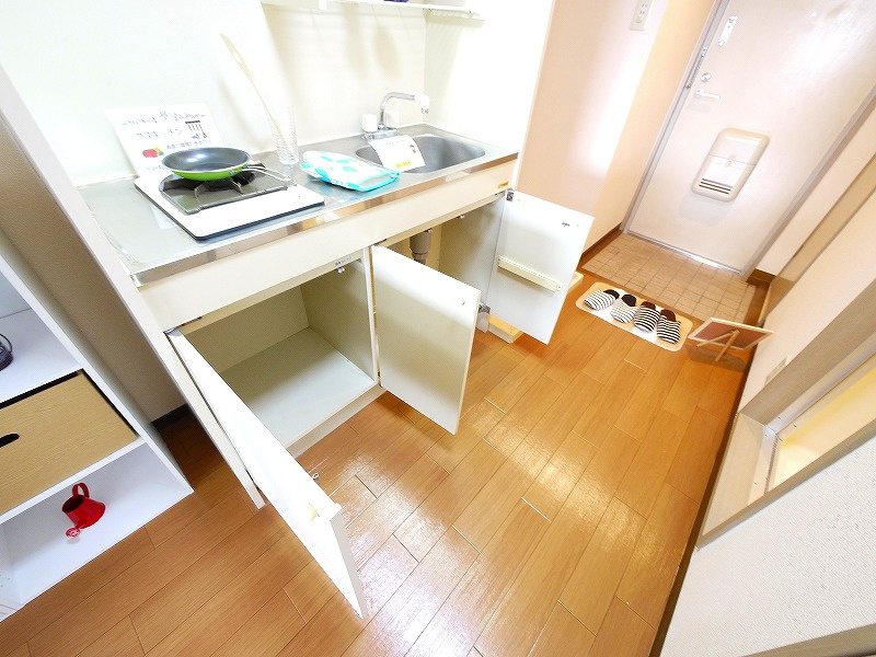 サンガーデン（田井庄町）のキッチン|お料理しやすいキッチンです