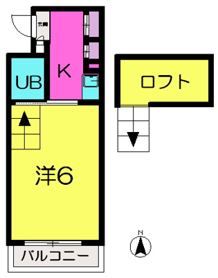  | シティパレス21生駒谷田町 P－6