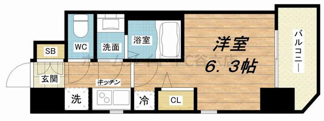 【間取り】 | エステムコートディアシティWEST