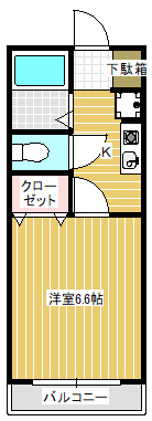 エビハラビルの間取り