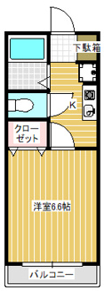 【間取り】 | エビハラビル