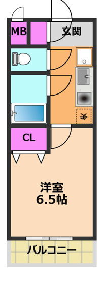 【間取り】 | プレリュード津之江