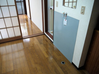 【その他共用部分】 | 洗濯機は室内置きですよ。/コーポカトレア