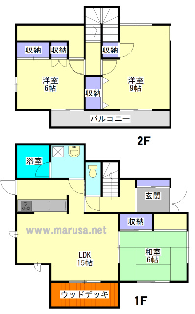 高橋乙房貸家の間取り