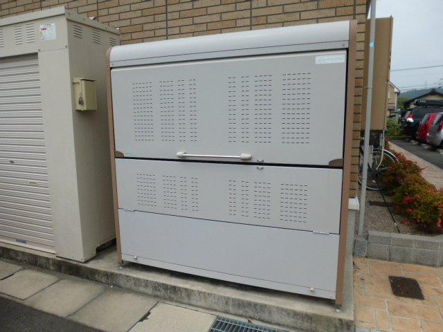 倉敷市大内のアパートのその他共用部分|敷地内ゴミST・当番なし
