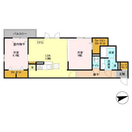 グラーティアの間取り