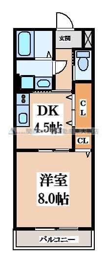 【間取り】 | リバーサイド・ルーチェ