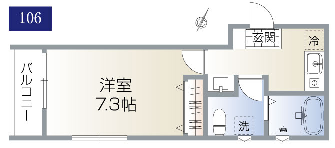La Luce(ラ　ルーチェ)の間取り