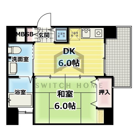 【間取り】 | 使いやすい間取りです