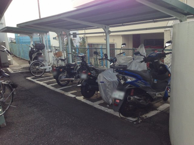 【その他共用部分】 | 山手町コーポラスＢ棟 | バイク置場