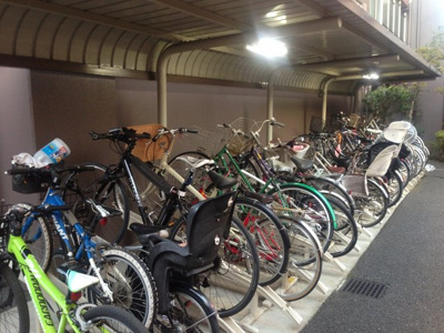 【その他共用部分】 | セザールレレガン二子多摩川 | 駐輪場