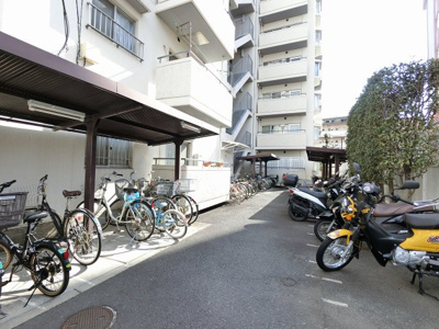 【その他共用部分】 | サンコート大森 | 自転車・バイク置き場