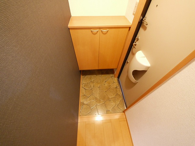 プレミール　クニミ　Ｃ棟の玄関|収納もある玄関です