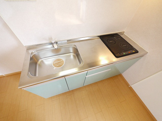 プレミール　クニミ　Ｃ棟のキッチン|キッチンでお料理をお楽しみください