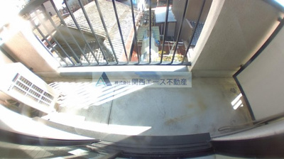 【バルコニー】 | サニーサイド吉田駅前