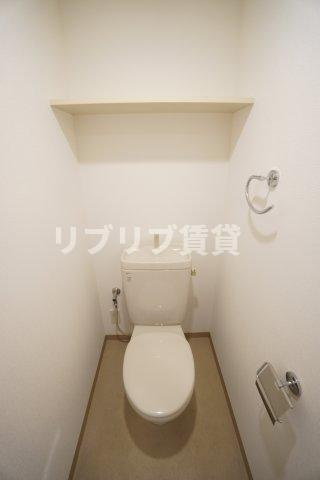 グランダジュール千葉みなとのトイレ