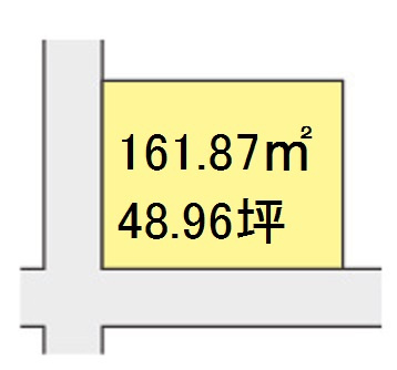 紀の川市上田井・土地・120537の区画図