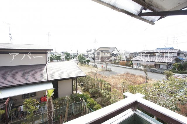 霜田邸の展望