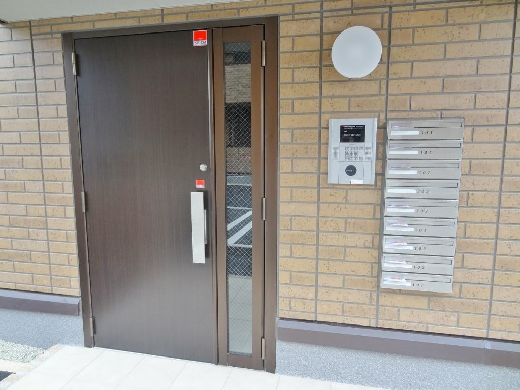 セントラルタウンコート　A棟のエントランス