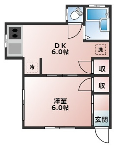単身者様におすすめの１ＤＫの物件です♪
