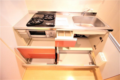 【キッチン】 | グレイスセゾン | キッチン下収納