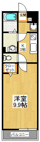 リブリ・北方町の間取り