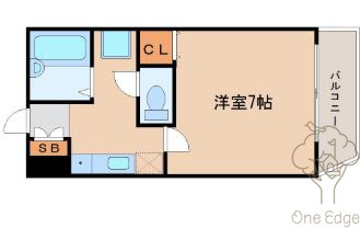 IF天満橋の間取り