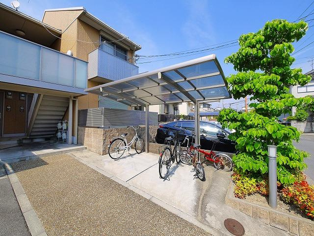 アールウエストＢのその他共用部分|自転車置き場