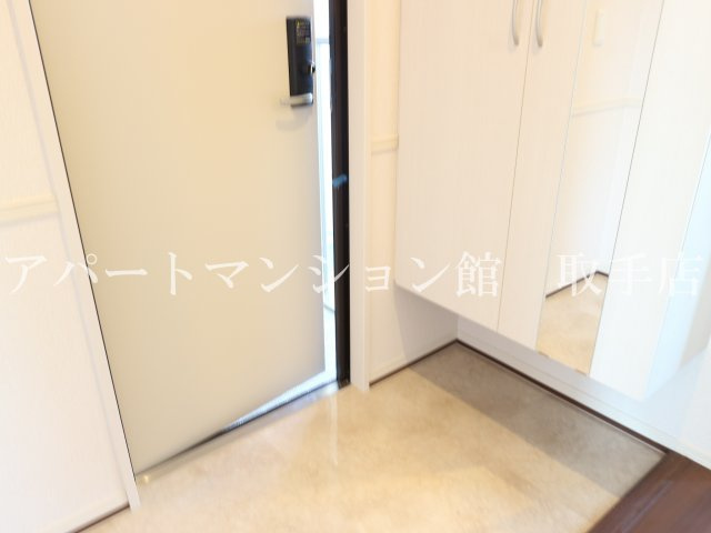 フェアマンドヴィラの玄関