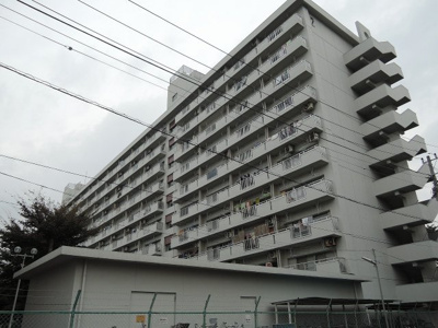 【外観】 | 鹿島田グリーンハイツ２号棟 | JR南武線「鹿島田」駅徒歩6分の好立地！JR横須賀線・湘南新宿ライン「新川崎」駅徒歩11分の3線2駅利用可能！