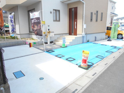【駐車場】 | 白岡市　篠津　全2棟　2号棟　３９坪　らすと1棟 | 2380から2280から2180から2080から1780万円に価格変更。東南向き、駐車２台。庭付き。収納豊富。４ＳＬＤＫ。